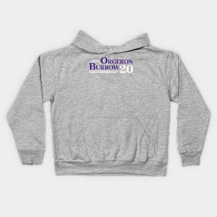 Orgeron Burrow 2020 Kids Hoodie